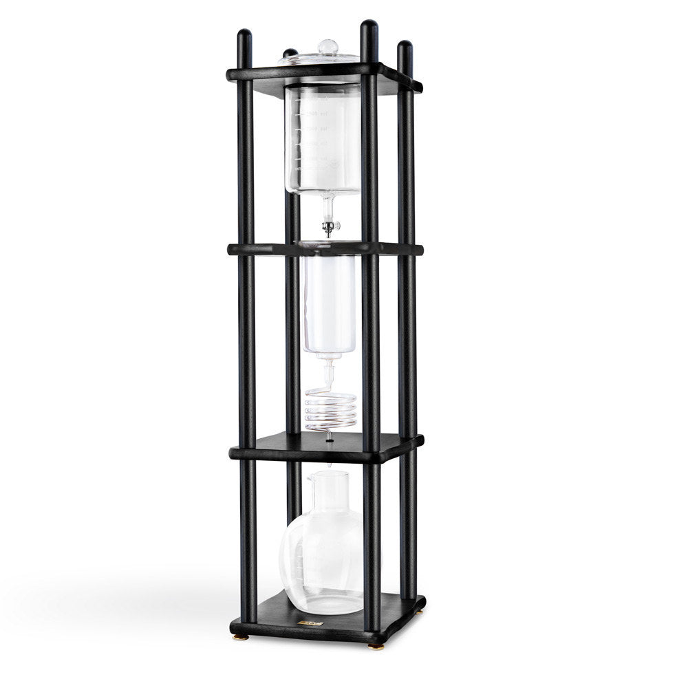 Yama 25 Cup Cold Brew Tower Straight Black Wood Frame (100oz)