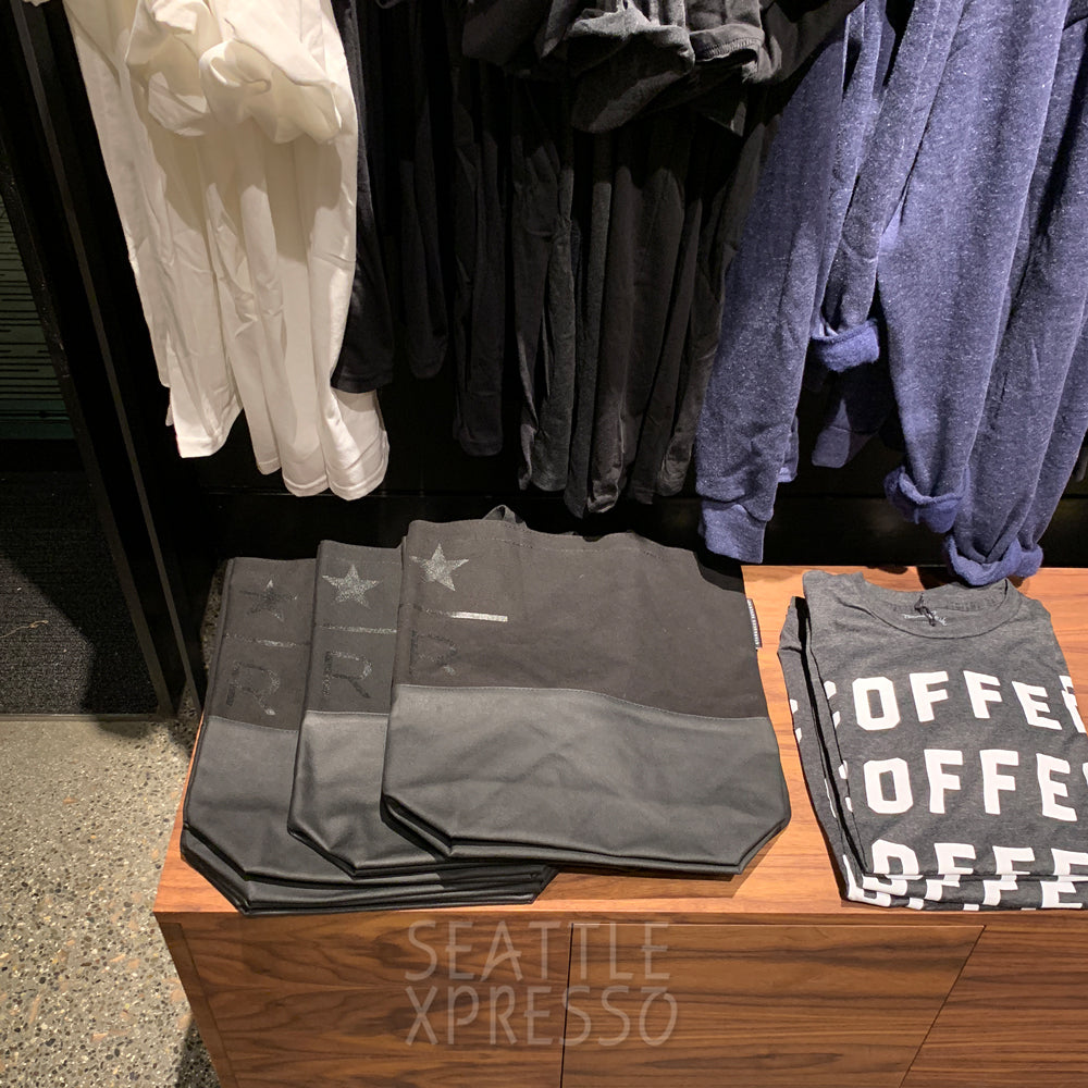 Starbucks Reserve Canvas Shoulder Bag Black