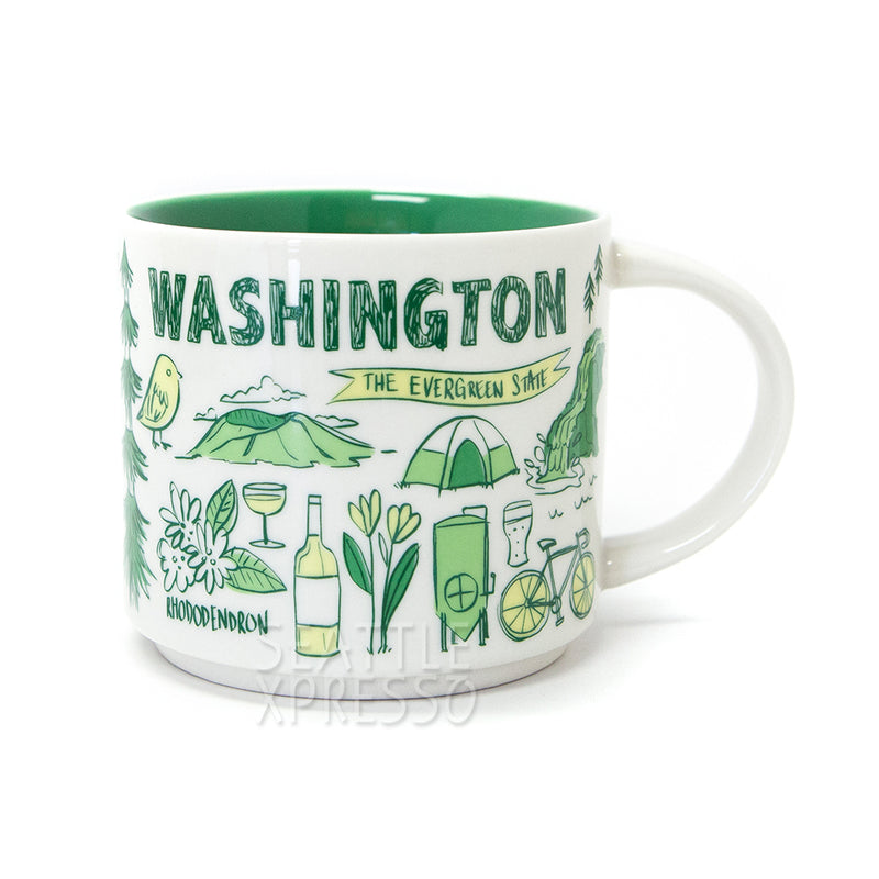 Starbucks Been There Collection Washington Ceramic Mug – Seattle Xpresso