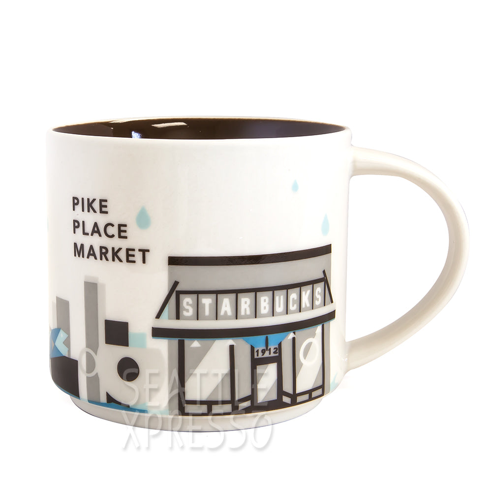 Starbucks You Are Here Collection Pike Place Ceramic Mug – Seattle