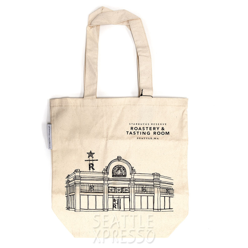 Starbucks Reserve Illustration Cotton Shoulder Bag