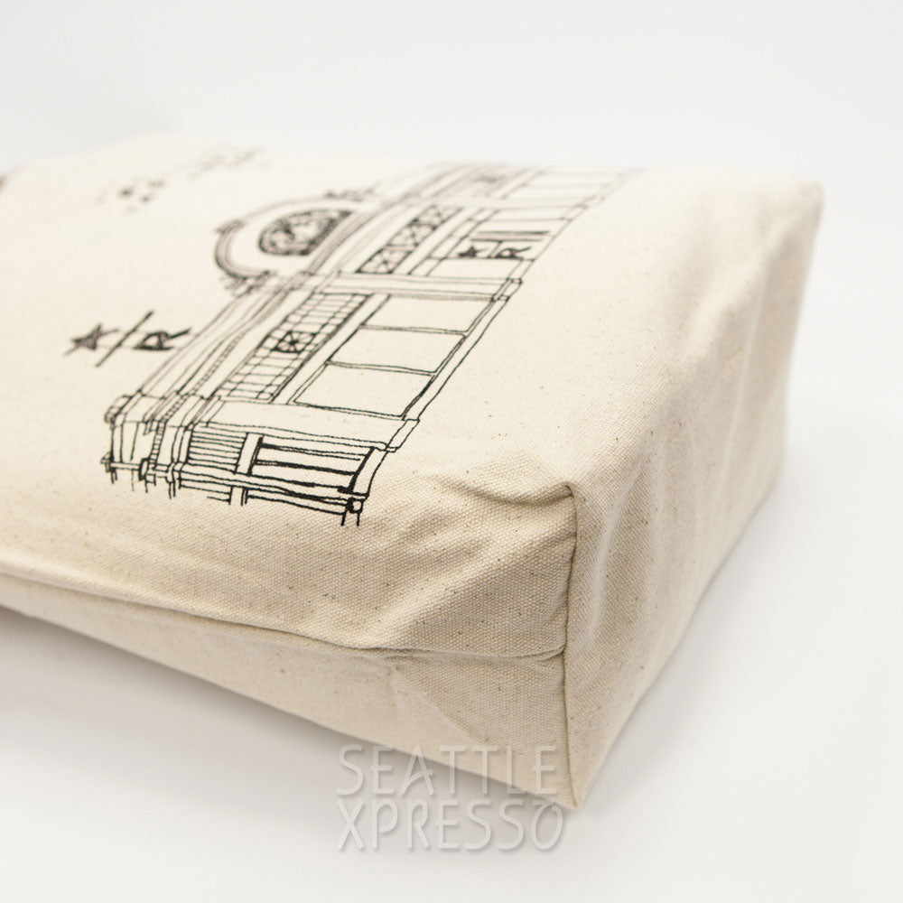 Starbucks Reserve Illustration Cotton Shoulder Bag