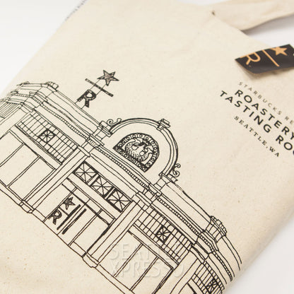 Starbucks Reserve Illustration Cotton Shoulder Bag