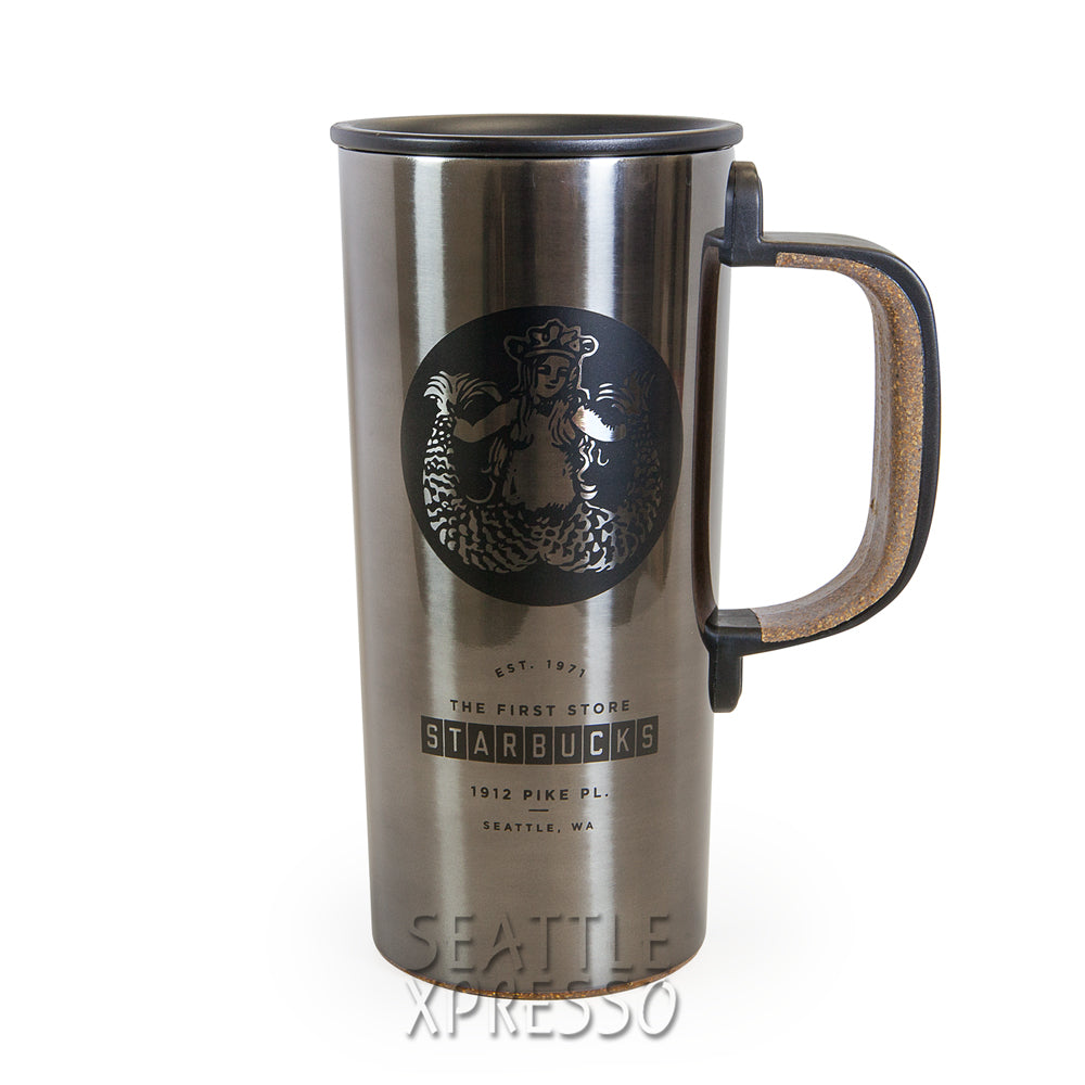 Starbucks Pike Place Stainless Steel Handle Tumbler – Seattle Xpresso