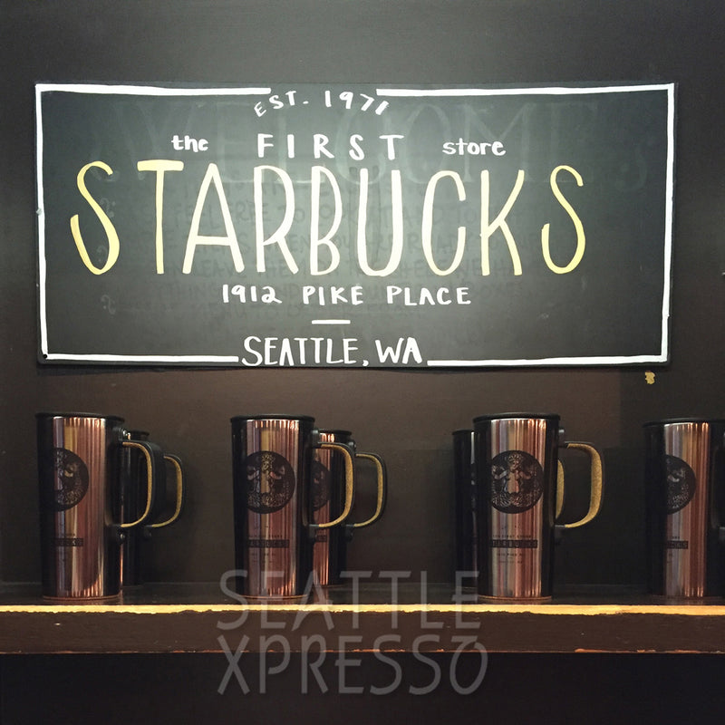 Starbucks Pike Place Stainless Steel Handle Tumbler – Seattle Xpresso