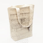 Starbucks Pike Place Sketch Canvas Tote Bag