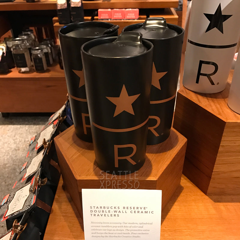 296ml/10oz Starbucks Reserve Black Totem double Wall Ceramic Mug – Ann Ann  Starbucks