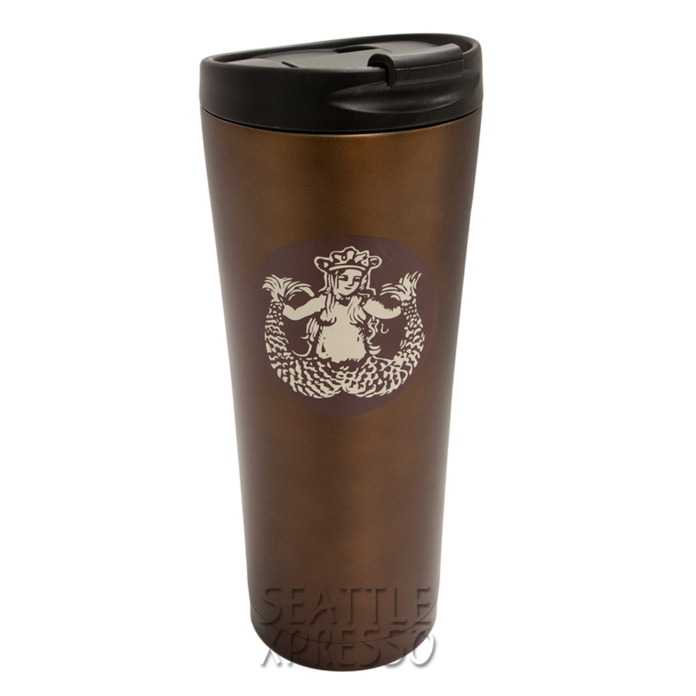 Starbucks Pike Place Stainless Steel Brown Tumbler