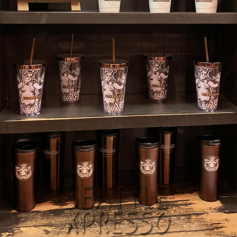 Starbucks Pike Place Stainless Steel Brown Tumbler – Seattle Xpresso