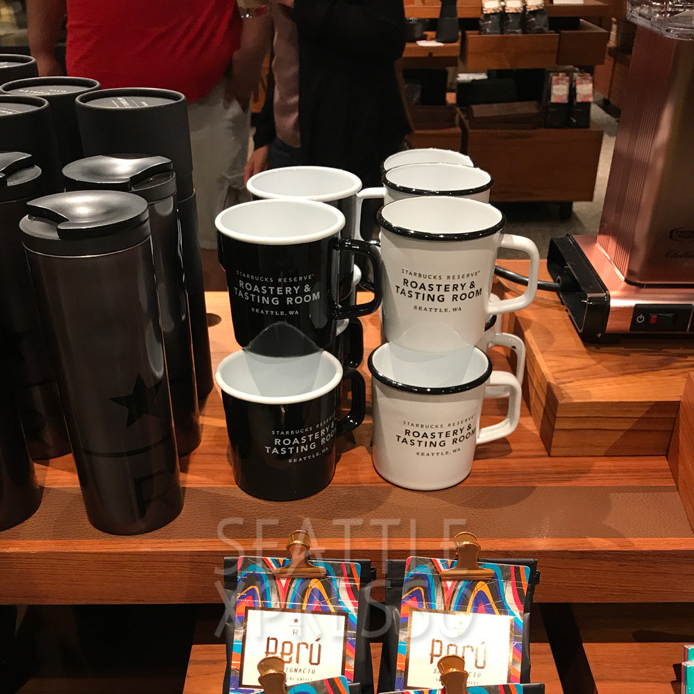 Starbucks Reserve Enamel Mug Black – Seattle Xpresso