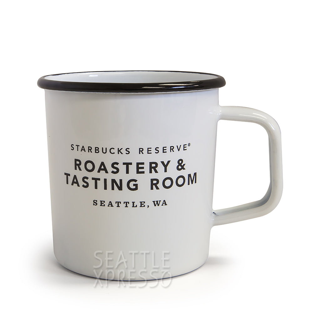 Starbucks Reserve Enamel Mug White – Seattle Xpresso