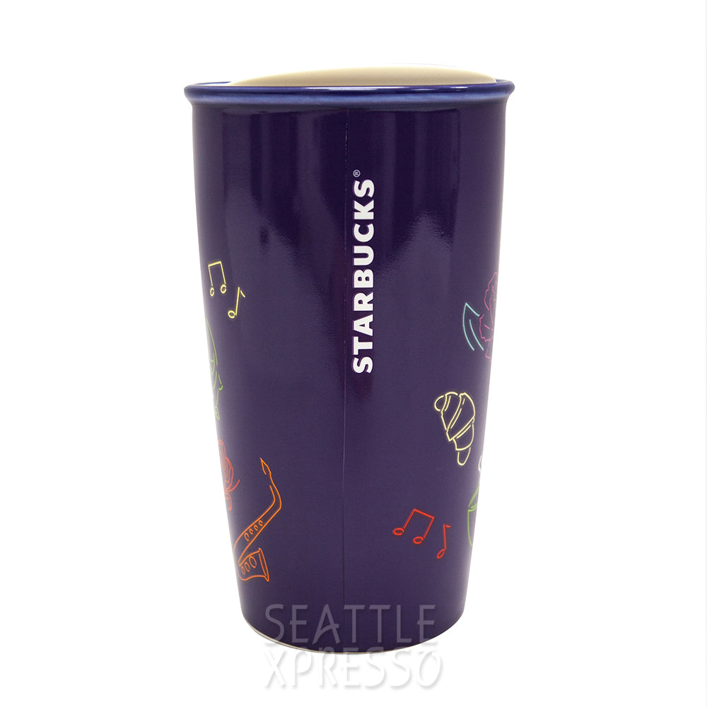 Starbucks Pike Place Local Collection Double Wall Ceramic Travel Mug