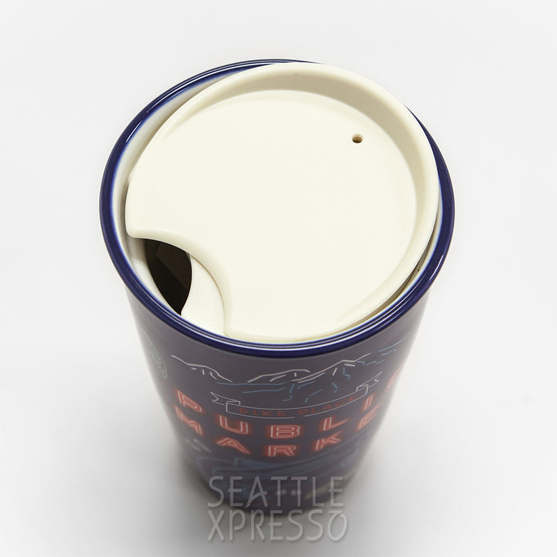 Starbucks Pike Place Local Collection Double Wall Ceramic Travel Mug –  Seattle Xpresso