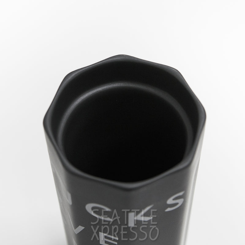 Starbucks Reserve Octagon Double Wall Ceramic Travel Mug Black
