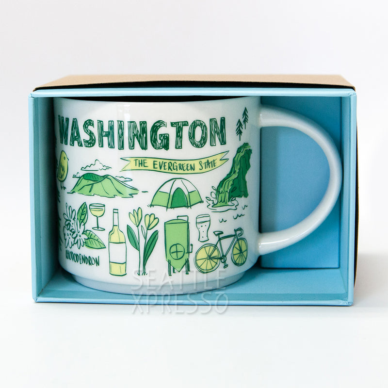 Starbucks Been There Collection Washington Ceramic Mug – Seattle Xpresso