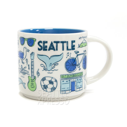 Starbucks Been There Collection Seattle Ceramic Mug