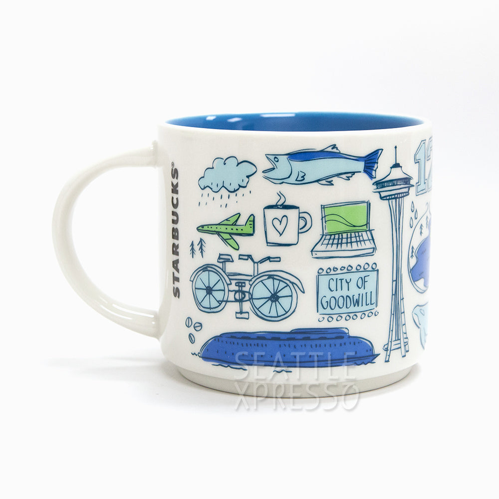 Starbucks Pike Place Ceramic Mug 16 fl oz – Seattle Xpresso